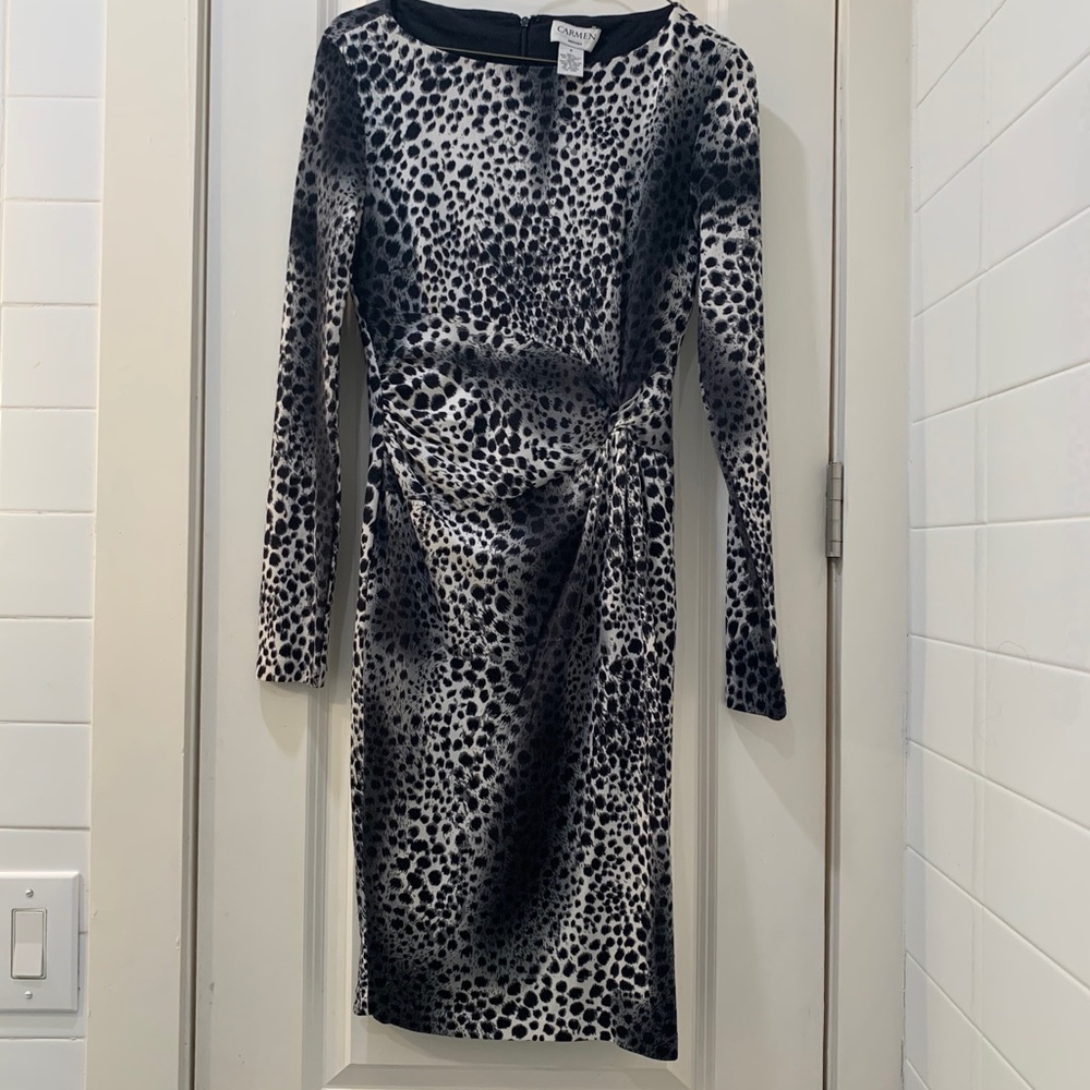 Leopard print dress